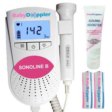 Den officielle Baby Doppler® Sonoline B føtal doppler (lyserød) Baby Doppler BD1000105-01