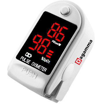 White Finger Pulse Oximeter DP100